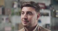 Jason chatting in Head Office